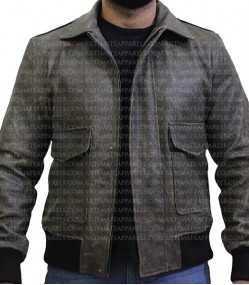A-Team Howling Mad Murdock Distressed Jacket